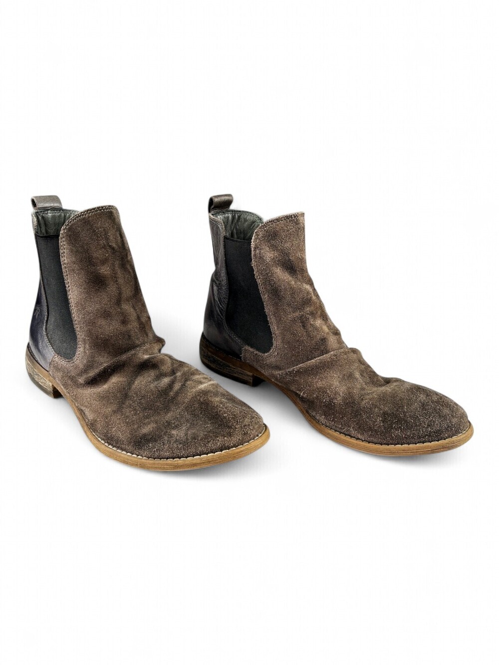 Roan Mens Chelsea Boots Brown Leather Size 8.5 Maddie Boots